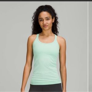 Lululemon Ebb to Street Tank Top Wild Mint